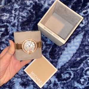 Rose Gold Michael Kors Watch